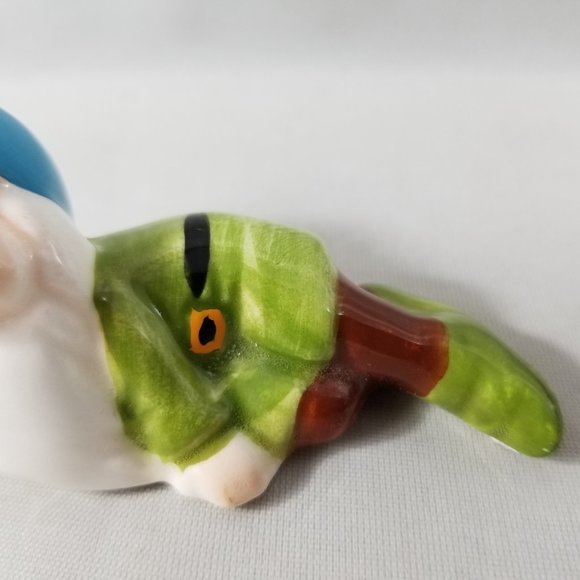 Vintage Walt Disney Productions Sleepy Figurine Snow White Dwarf Ceramic - Picture 9 of 13